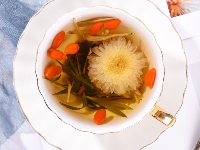 枸杞菊花茶养生茶叶淡竹叶金银花茶花草茶菊花决明子茶图3