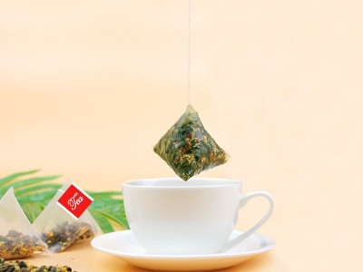 桂花乌龙茶 三角立体袋泡茶 调味茶150g优质桂花一件代发50包装图4