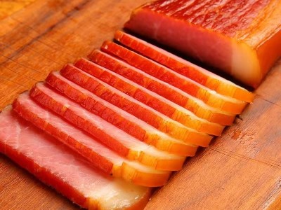 湖北农家土特产腊肉批发柴火熏腊肉二刀后腿腊肉柴火烟熏腊肉500g图3