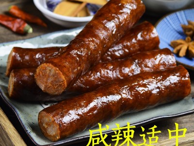 四川腊肠麻辣香肠四川特产五香广味原味香肠厂家批发一件代发图3