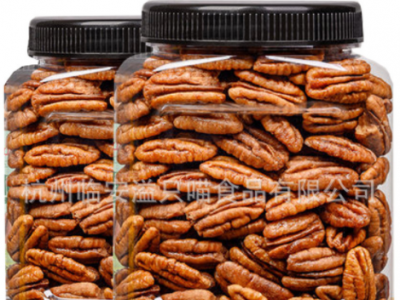 新货碧根果仁奶油味坚果零食大罐装炒货长寿果散装批发代发图1