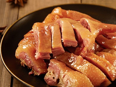 卫食园 汤汁腊鸭1000g彩袋包装安徽特产农家自制腊味腌制咸鸭批发图3