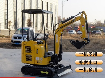 出口美国HT15小型履带式挖掘机 符合EPA排放工程施工1.5吨小挖机图1