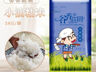 厂家批发新米小油粘米家用香米5斤东北厂家批发5kg10斤一袋图1