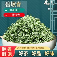 碧螺春茶叶袋装明前绿茶散茶批发家用云雾绿茶2022新茶罐装龙井茶