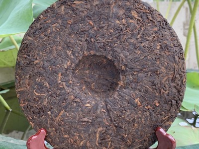云南同庆号七子熟茶饼普洱茶 陈年普洱茶357克熟饼批发图3