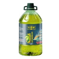 红耕谣添加10%橄榄油5L食用油家用植物调和油色拉油批发一件代发