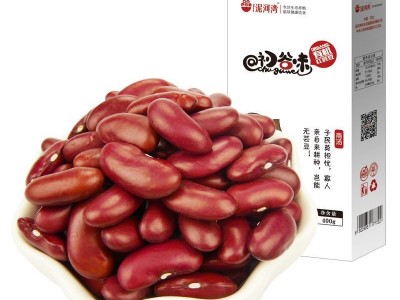 有机红芸豆大红豆红腰豆红花豆磨豆浆400g 农家自种五谷杂粮粗粮图5