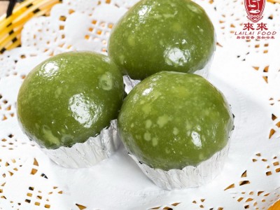 工厂批发广式早点绿茶糕点 酒店早茶传统小吃特色食品300g20包/箱图4