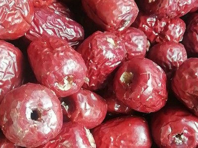 散装特产新疆yi级若羌红枣 500g去核空心枣零食 煲汤腊八饭红枣图2