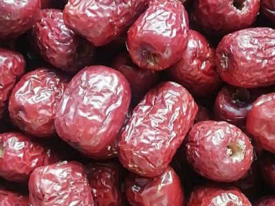 散装特产新疆yi级若羌红枣 500g去核空心枣零食 煲汤腊八饭红枣图1