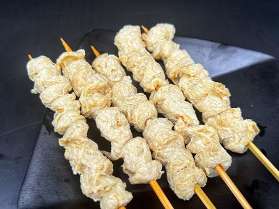 九凯麦黄金1kg*4大包装整箱串状干面筋商用饭店烧烤素肉食高品质 2箱起批图1