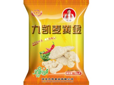 九凯麦黄金125g*32箱装商用饭店涮锅食材火锅干面筋素肉素食干货 2箱起批图4