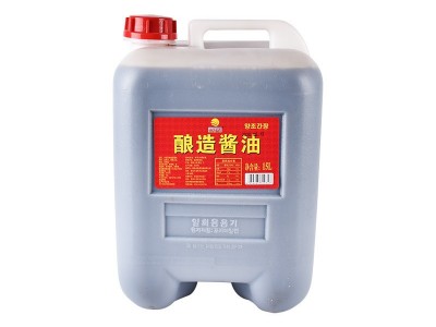 批发酿造酱油15L餐饮大桶装 韩式料理寿司酱类调味烤肉腌制料 2箱起批图5