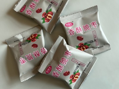 厂家销售 独立包装脆枣小包 香酥脆枣 灰枣脆枣 干枣 散装脆枣 量图1