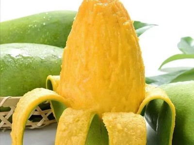 海南金煌芒芒果新鲜10斤水仙芒当季热带水果大青甜心芒整箱图4
