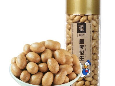 鱼皮花生休闲零食炒货熟花生米孕妇儿童小吃图1