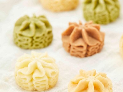 小花曲奇饼干批发曲奇饼干小包装点心休闲零食饼干散装烘焙饼厂家图1