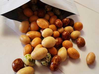 厂家多彩花生218g礼盒包装散装花生果仁零食OEM代加工定制包邮图3