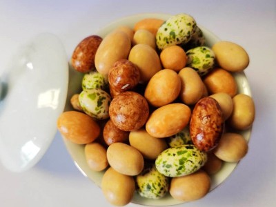 厂家多彩花生218g礼盒包装散装花生果仁零食OEM代加工定制包邮图4