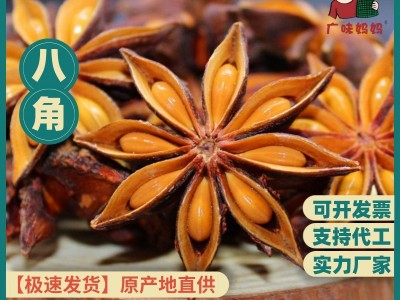 广西大红八角春花八角干枝八角大茴香五香料调料卤料大料500克图1