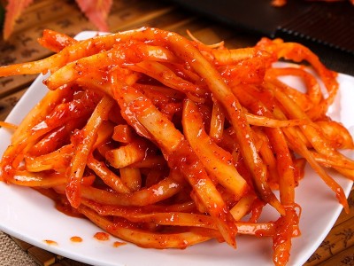 韩式桔梗下饭菜饭店酱菜狗宝9斤小咸菜东北特产桔梗泡菜5斤整箱图3