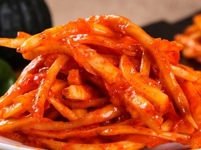 东北特产韩式下饭菜桔梗咸菜饭店狗宝咸菜酱菜桔梗小包装500g批发图4