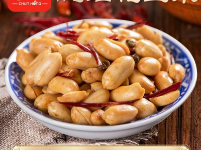 【老乡专属】脱油花生麻辣味咸香原味五香味袋装沈阳春红食品厂家图1