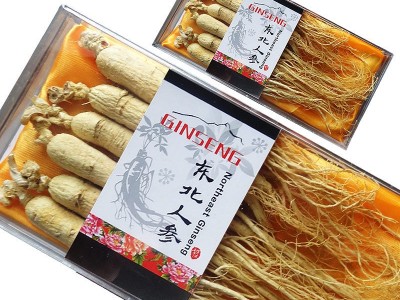 凤香家长白山6-7根干人参100g 东北特产生晒参泡酒料白参人参礼盒图4