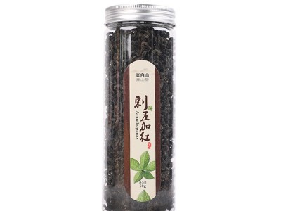 长白山刺五加红茶50g罐装新茶厂家直销刺五加茶量大从优图5