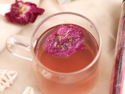 玫瑰花茶 重瓣红玫瑰泡茶滋补玫瑰花冠厂家批发低温烘干瓶装25g图4