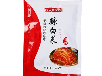 闵氏酱菜园韩式泡菜朝族风味辣白菜冷面用酱菜下饭菜腌制大白菜图4