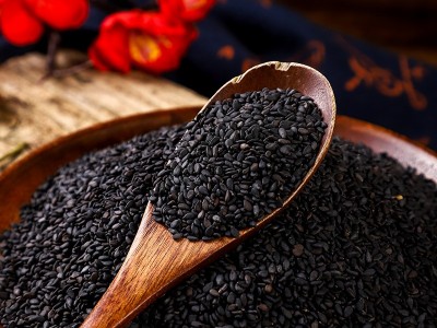 炒熟黑芝麻批发500g袋装熟白芝麻五谷杂粮磨粉原料豆浆即食黑芝麻图4