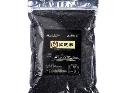 黑芝麻500g散装五谷磨粉原料豆浆芝麻丸即食熟黑芝麻熟芝麻批发图5