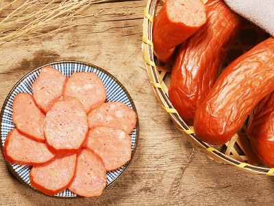 220克哈尔滨红肠果木炭烤东北香肠批发腊肠熟食肉类零食烤肠图4
