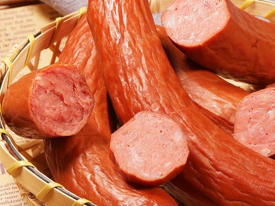 220克哈尔滨红肠果木炭烤东北香肠批发腊肠熟食肉类零食烤肠图3