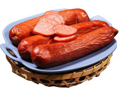 220克哈尔滨红肠果木炭烤东北香肠批发腊肠熟食肉类零食烤肠图5