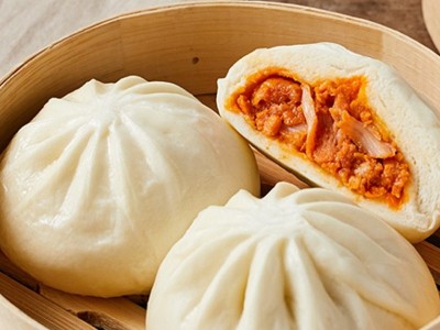 早餐大包子80g速冻鲜肉香菇包餐饮商用半成品包邮图3