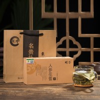 养生茶滋补花茶人参花蕾茶东北特产人参皂苷rg3人参皂甙源头厂家