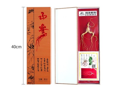 跑江湖山参礼盒 长白山人参礼盒会销礼品随手礼特价人参产地直销图2