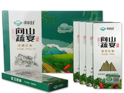 袁氏向山蔬宴 富硒挂面礼盒组合装劲道面条营养面条送礼图5