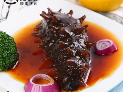 即食海参新年年货Q弹海鲜刺身65g左右单个独立包装冷冻俄罗斯红参图1