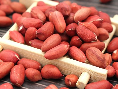 东北去壳花生仁 红皮花生米 四粒红 生花生米 散装花生米一件代发图3