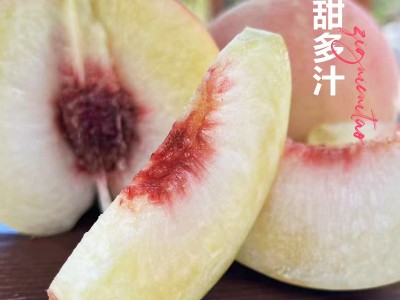 秭归高山脆桃现摘现发应季水果毛桃黄桃水蜜桃冬桃果园直发4.5斤图3