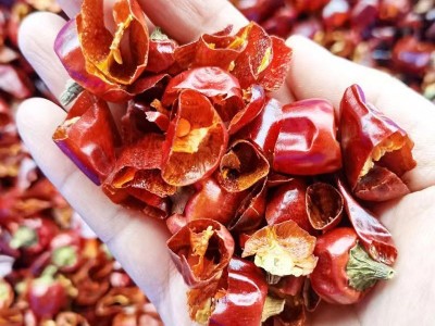 批发辣椒节魔鬼椒辣椒段特辣特香二斤条三樱椒印度椒去籽辣椒段图3