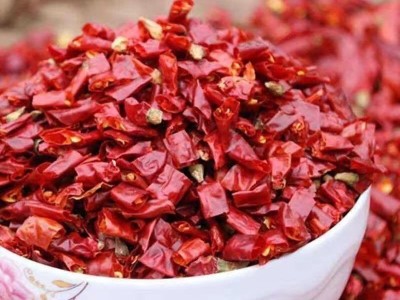 辣椒干二荆条朝天椒印度椒辣椒段辣椒粉红辣椒干辣椒特辣特香图4