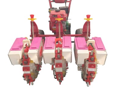 汽油播种机双行播种机玉米高粱谷子萝卜白菜荷兰豆手推式播种器图3