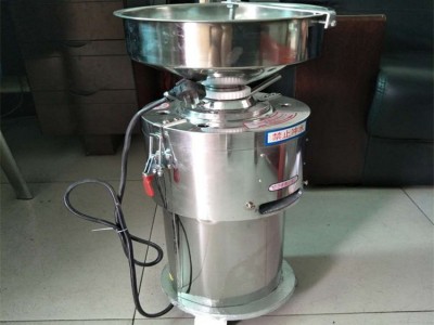 不锈钢芝麻酱豆浆机器花生杏仁腰果酱磨浆机全自动商用湿磨图2