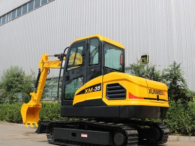 小型履带建筑工地挖掘机果园种植用大棚挖坑小勾机 液压挖掘机图3