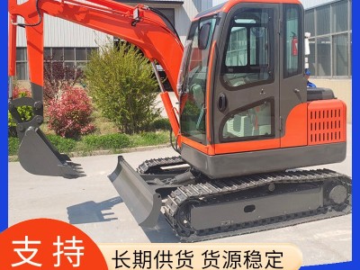 小型履带建筑工地挖掘机果园种植用大棚挖坑小勾机 液压挖掘机图2